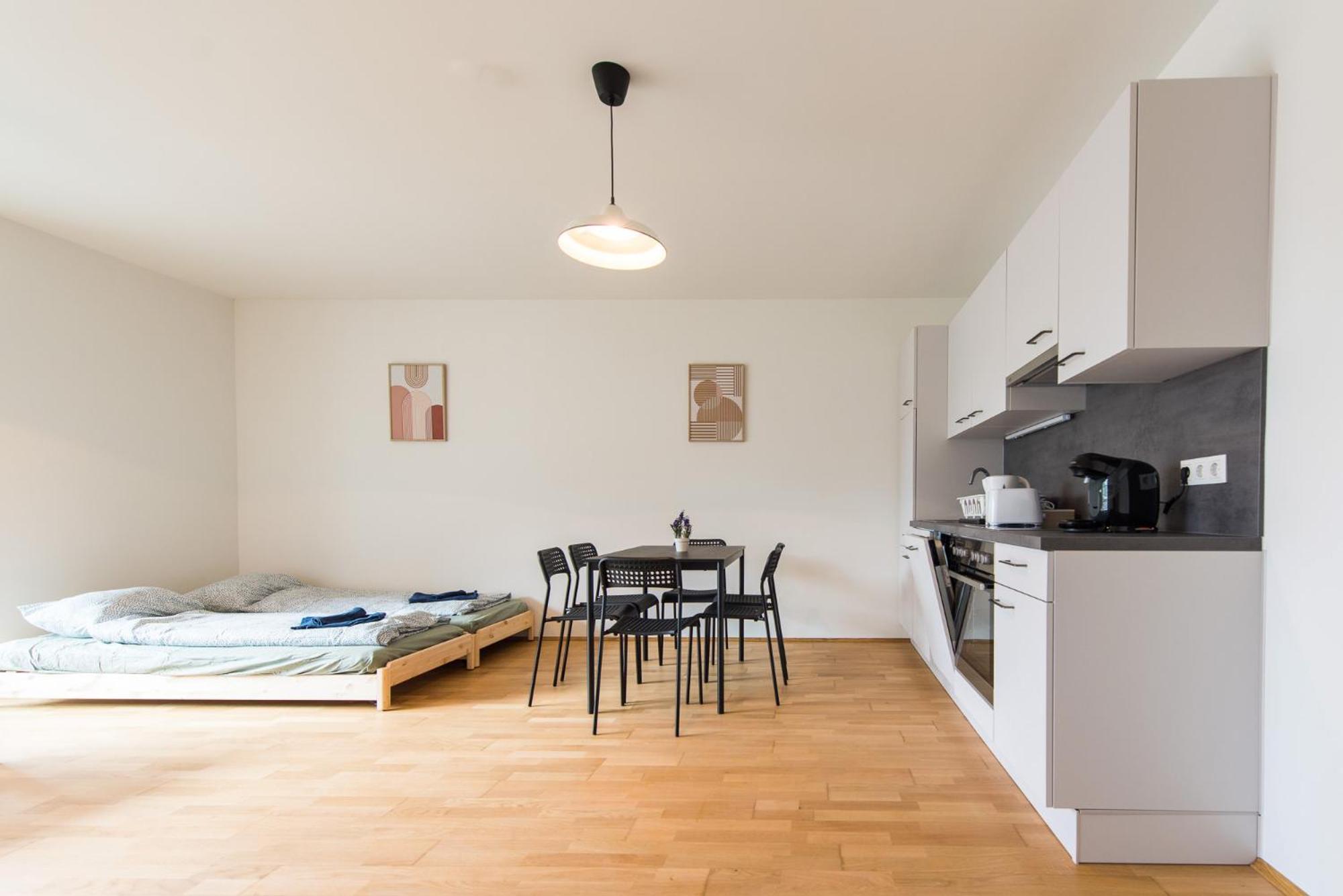 Muzeta Graz - Eco-Friendly Parkview Holiday Apartments In Graz'S Smart City Kültér fotó