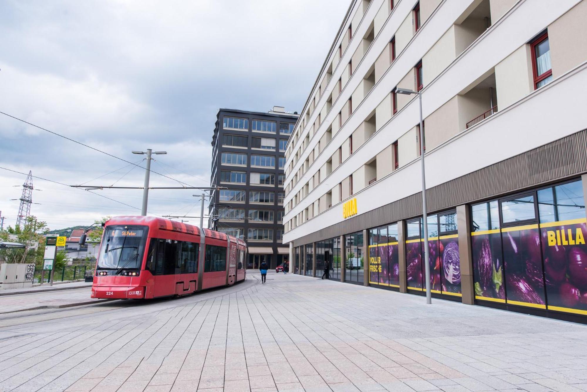 Muzeta Graz - Eco-Friendly Parkview Holiday Apartments In Graz'S Smart City Kültér fotó